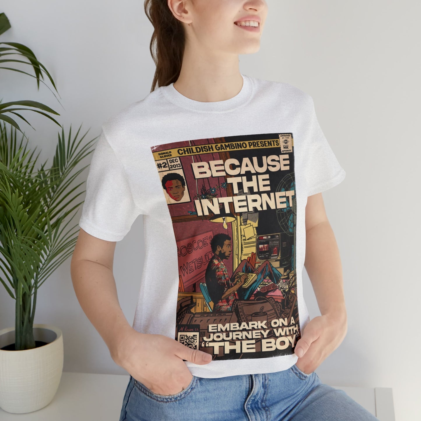 Childish Gambino- Because The Internet - Unisex Jersey Short Sleeve Tee