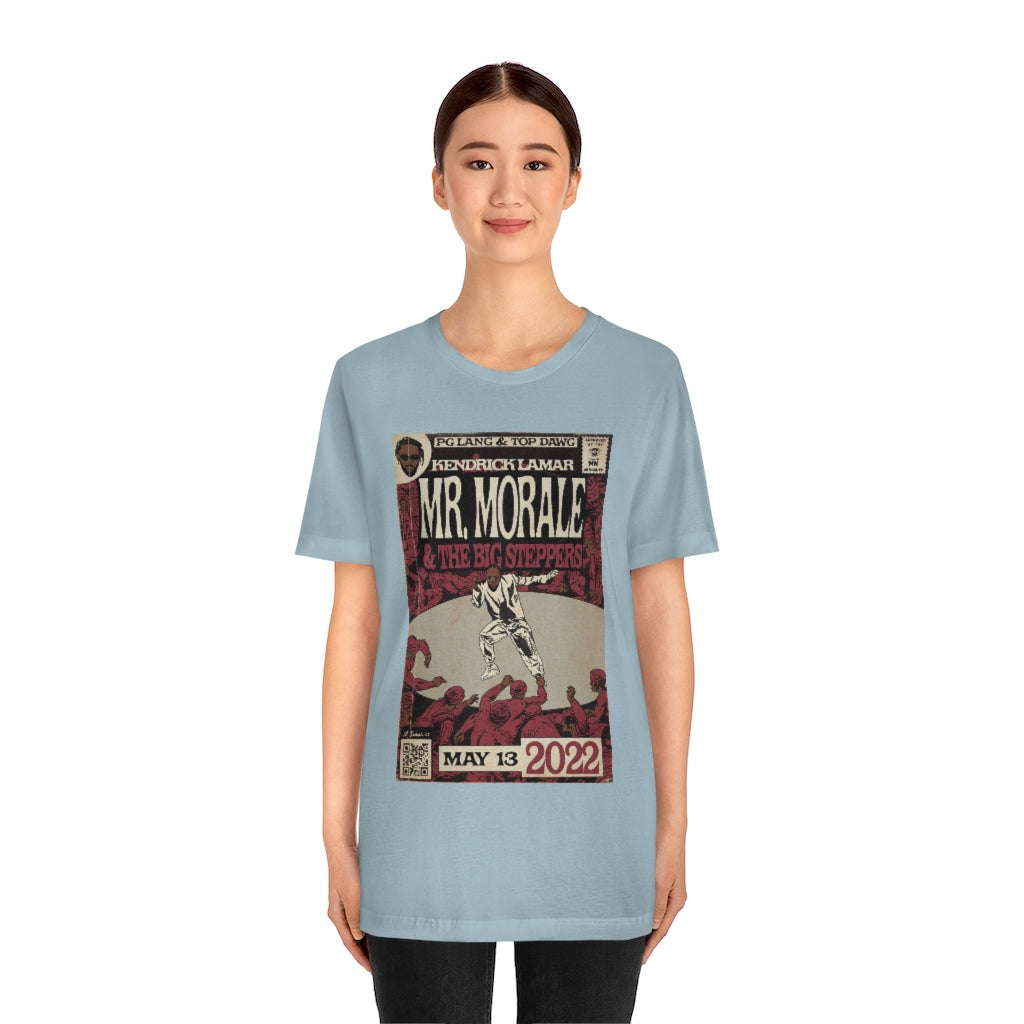 Kendrick Lamar - Mr. Morale & The Big Steppers - Comic Art -Unisex Jersey Short Sleeve Tee