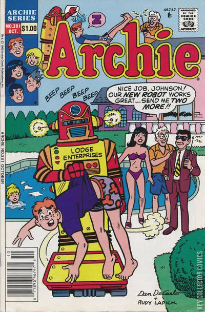 Archie #381 (1990) (High Grade)