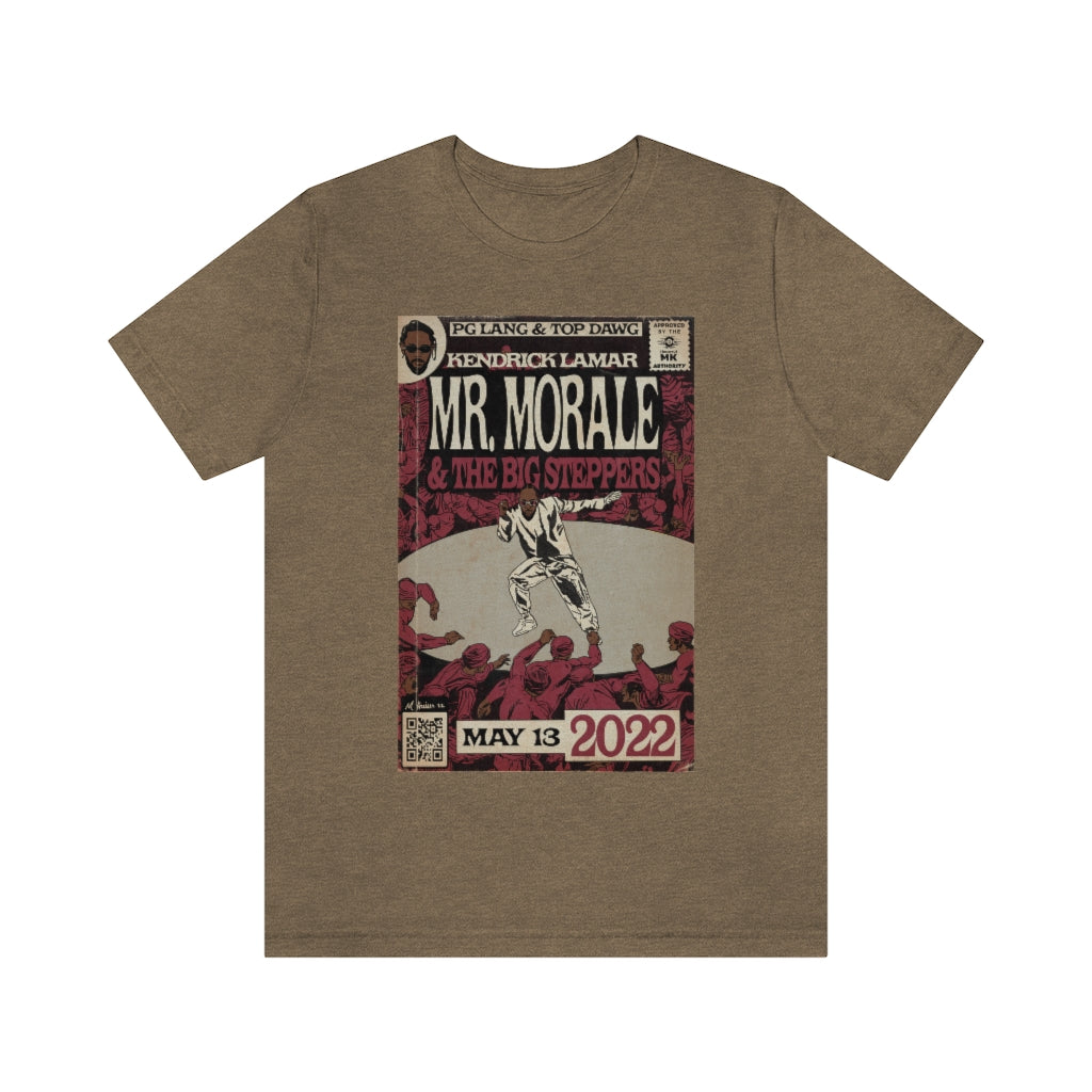 Kendrick Lamar - Mr. Morale & The Big Steppers - Comic Art -Unisex Jersey Short Sleeve Tee