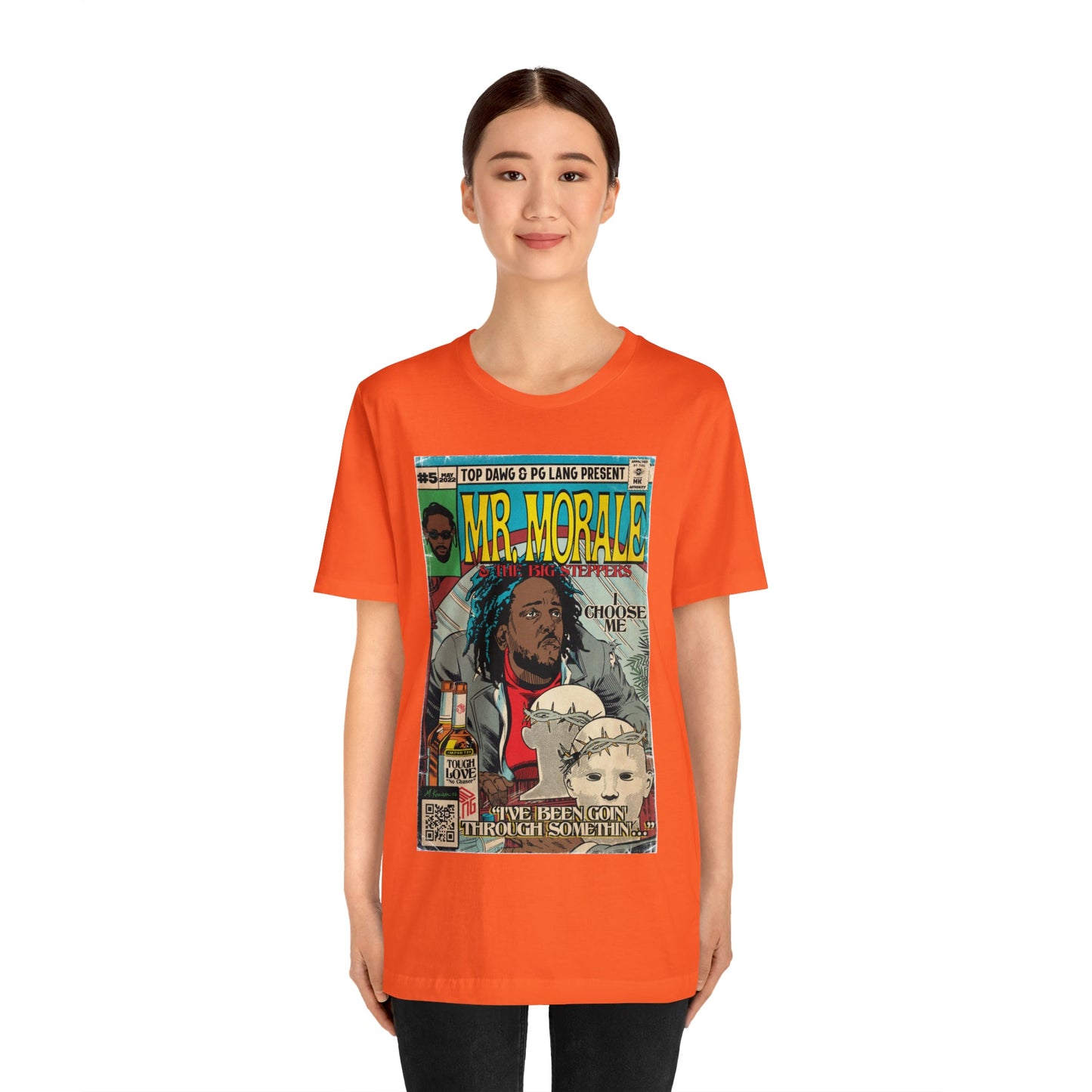 Kendrick Lamar- Mr. Morale & The Big Steppers- Unisex Jersey Short Sleeve Tee