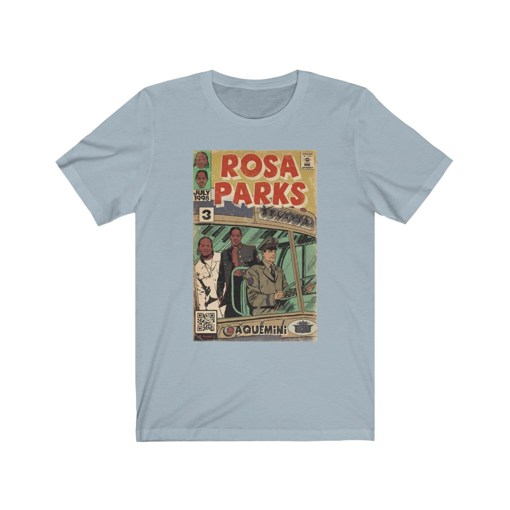 OutKast - Rosa Parks Hip Hop Comic Art - Unisex Jersey Short Sleeve Tee