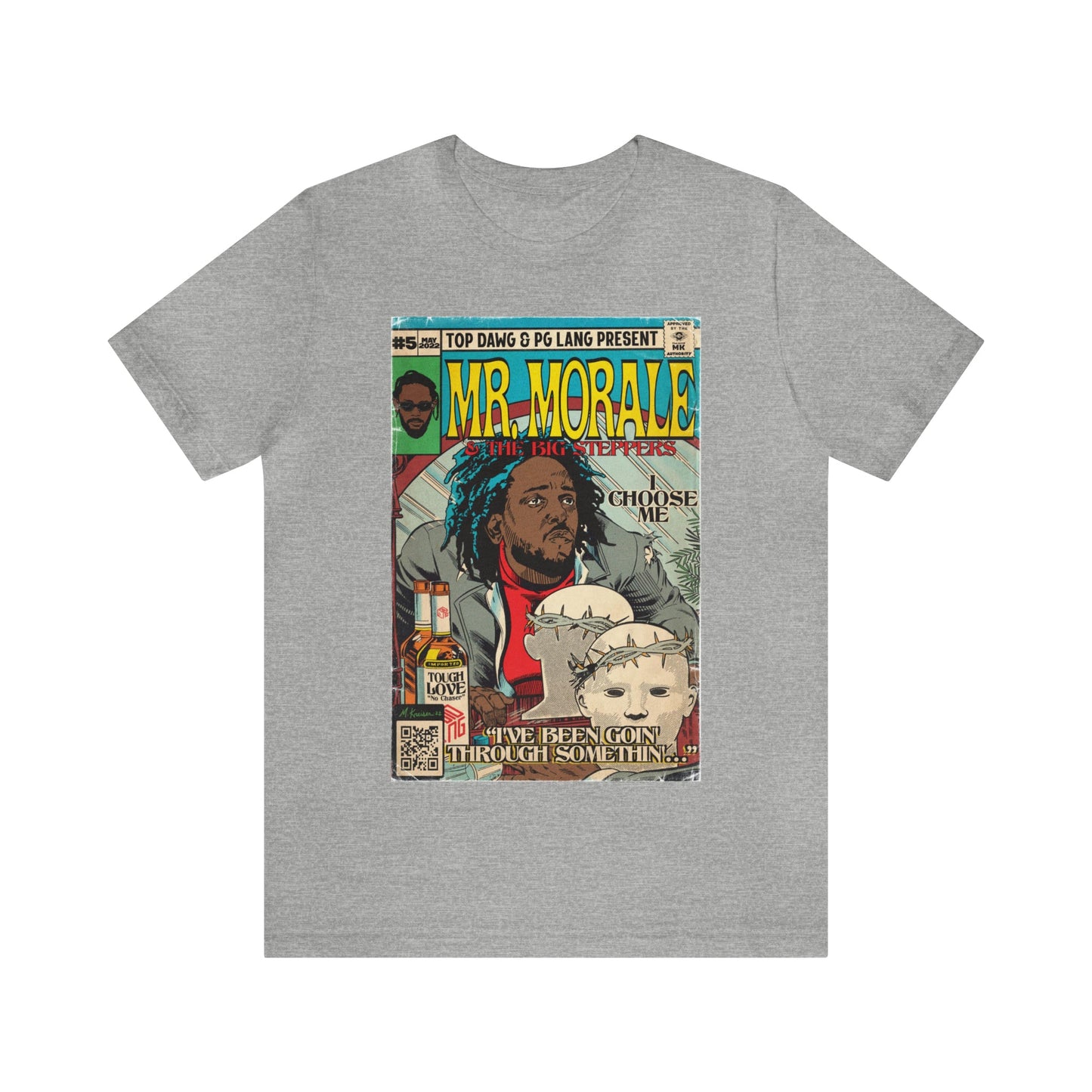 Kendrick Lamar- Mr. Morale & The Big Steppers- Unisex Jersey Short Sleeve Tee