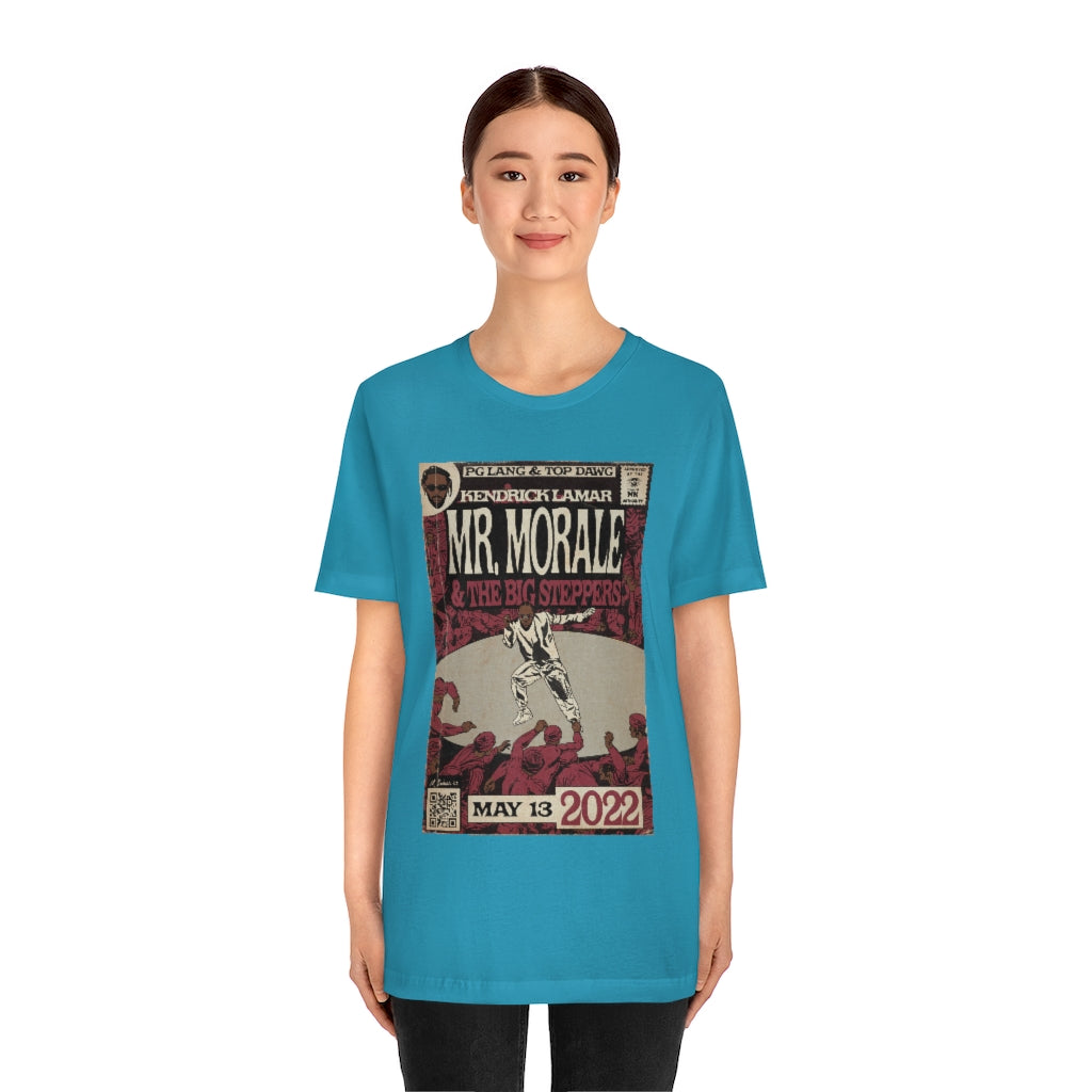 Kendrick Lamar - Mr. Morale & The Big Steppers - Comic Art -Unisex Jersey Short Sleeve Tee