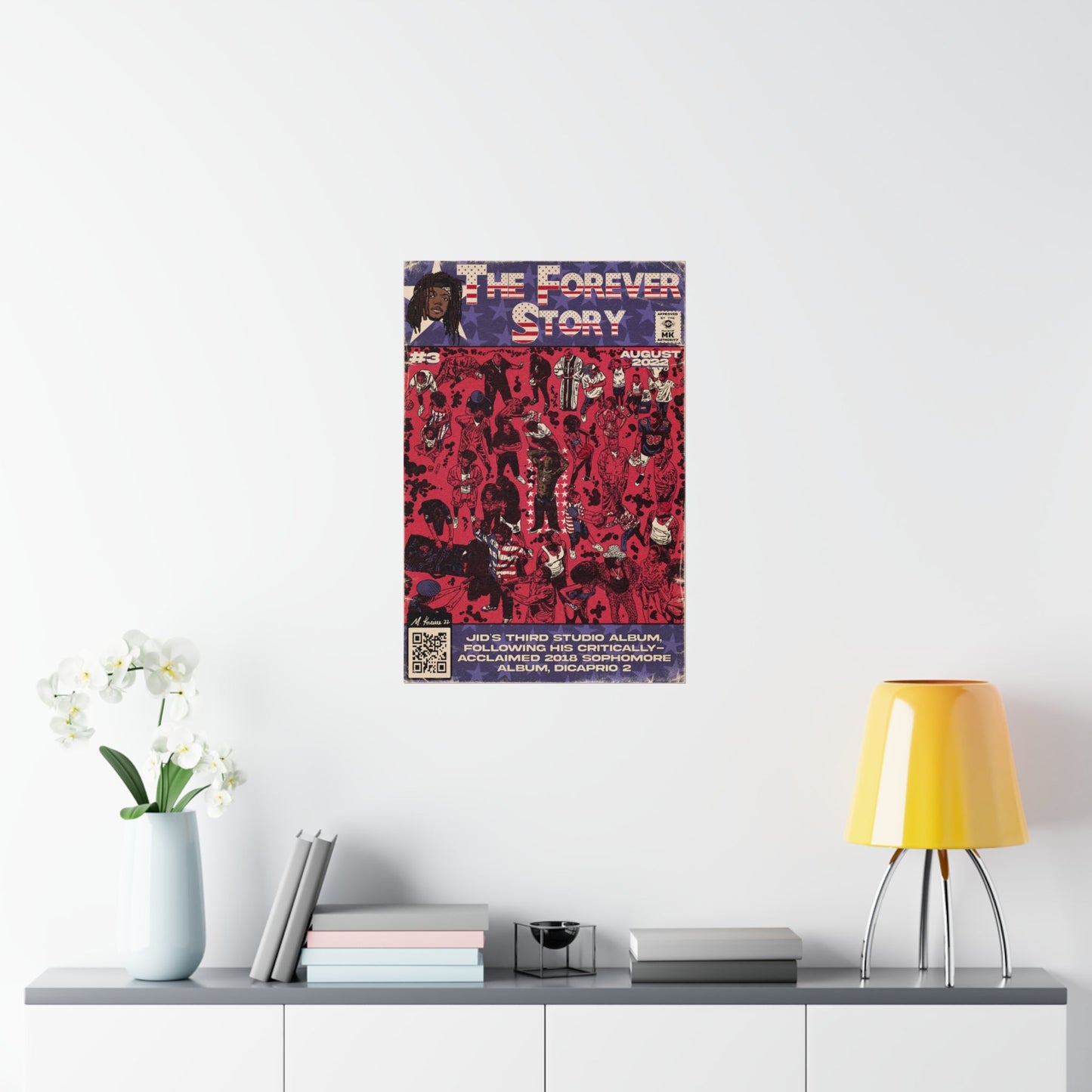 JID- The Forever Story - Vertical Matte Poster