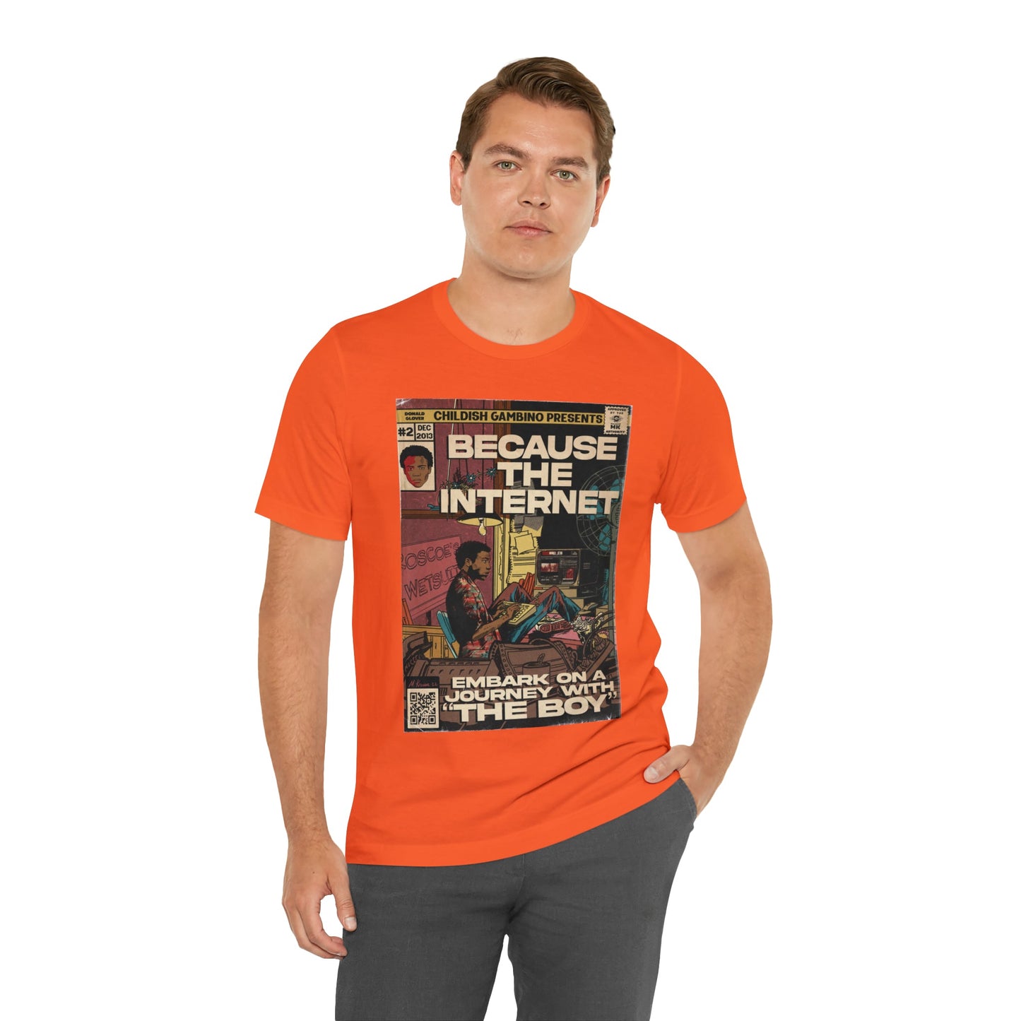 Childish Gambino- Because The Internet - Unisex Jersey Short Sleeve Tee