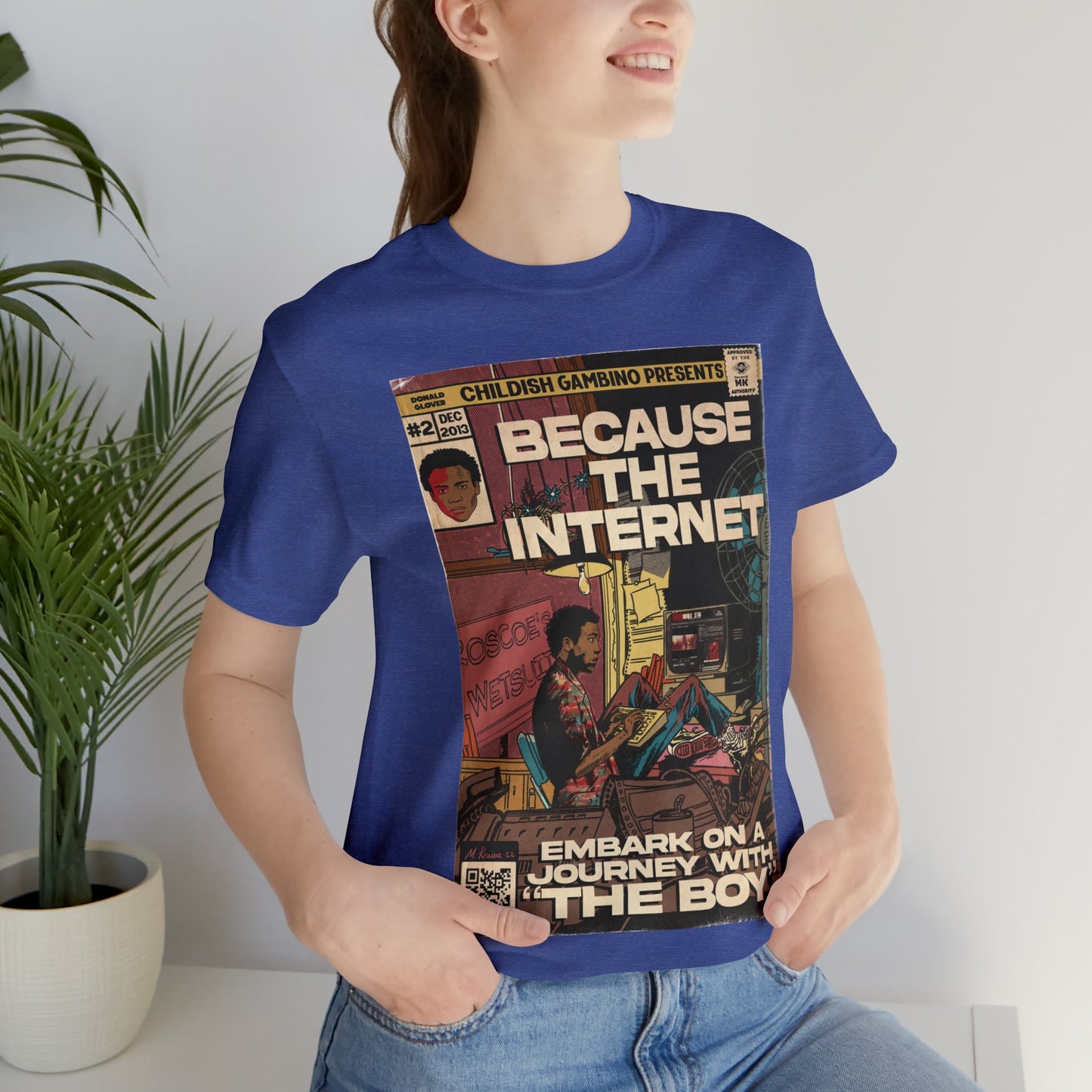 Childish Gambino- Because The Internet - Unisex Jersey Short Sleeve Tee