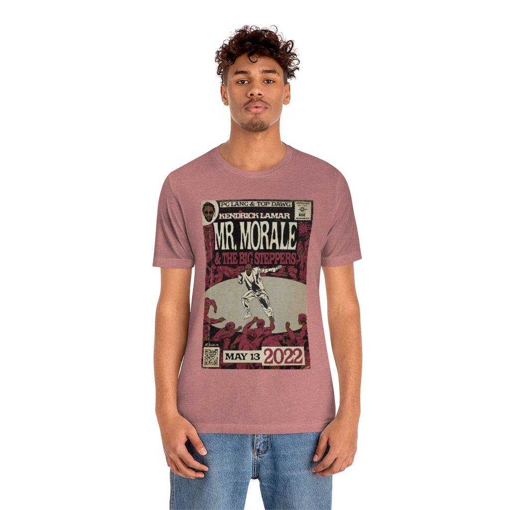 Kendrick Lamar - Mr. Morale & The Big Steppers - Comic Art -Unisex Jersey Short Sleeve Tee