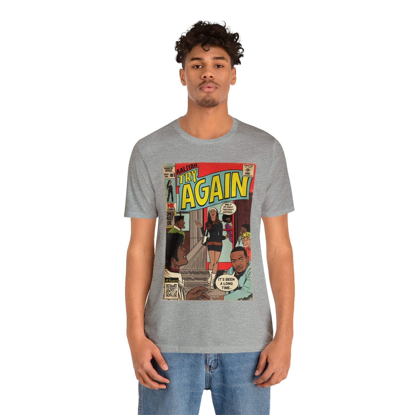 Aaliyah - Try Again - Unisex Jersey Short Sleeve Tee