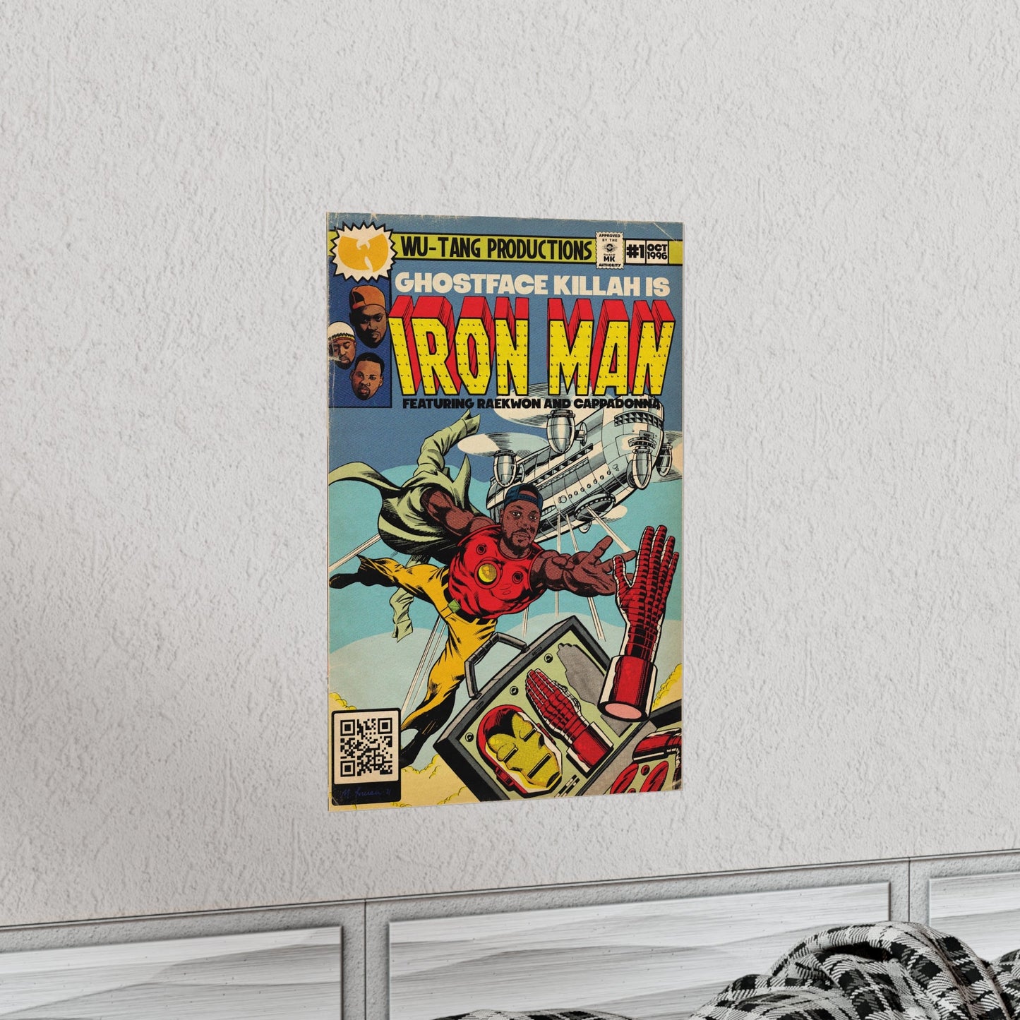 Ghostface Killah - Iron Man - Vertical Matte Posters