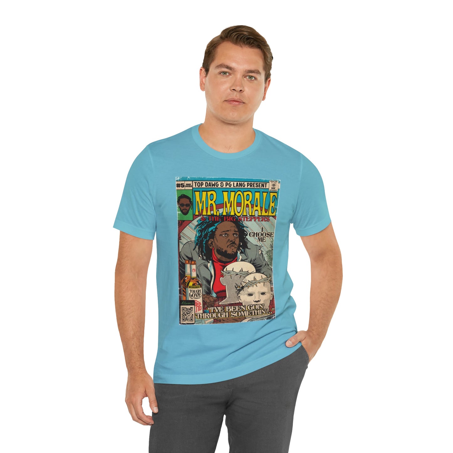 Kendrick Lamar- Mr. Morale & The Big Steppers- Unisex Jersey Short Sleeve Tee