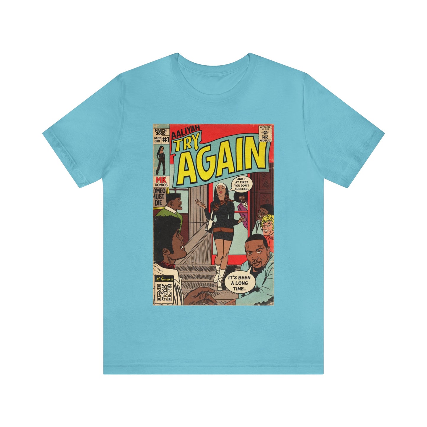 Aaliyah - Try Again - Unisex Jersey Short Sleeve Tee