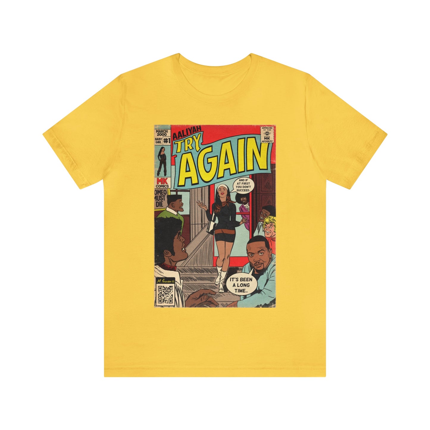 Aaliyah - Try Again - Unisex Jersey Short Sleeve Tee