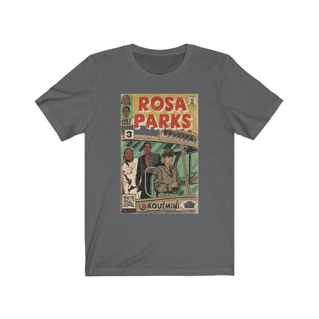 OutKast - Rosa Parks Hip Hop Comic Art - Unisex Jersey Short Sleeve Tee