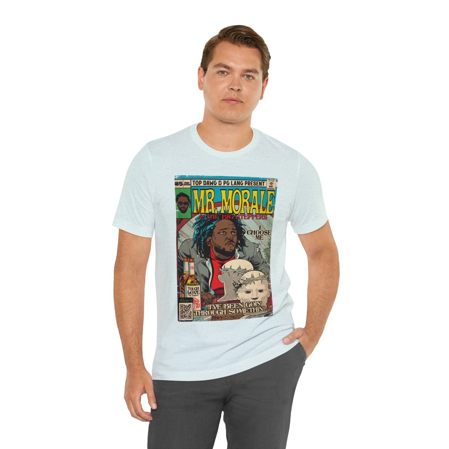 Kendrick Lamar- Mr. Morale & The Big Steppers- Unisex Jersey Short Sleeve Tee