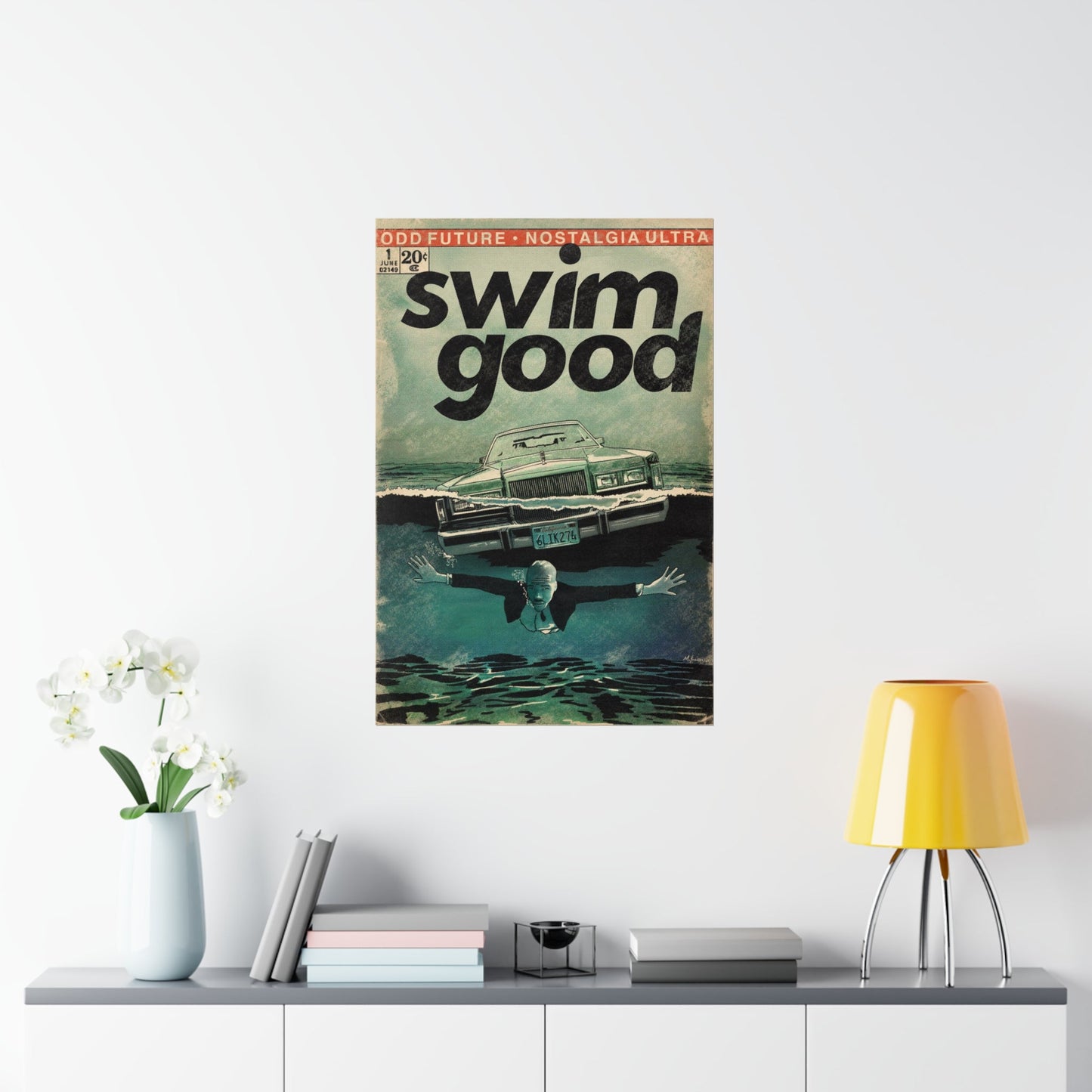 Frank Ocean- Swim Good - Vertical Matte Poster