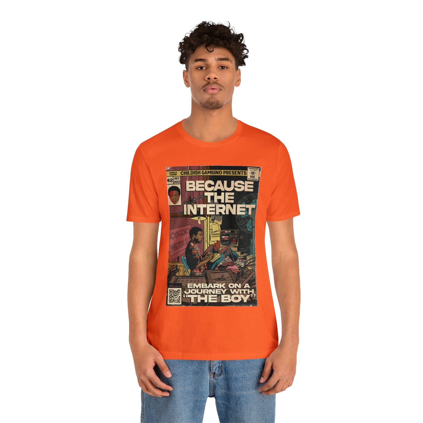 Childish Gambino- Because The Internet - Unisex Jersey Short Sleeve Tee