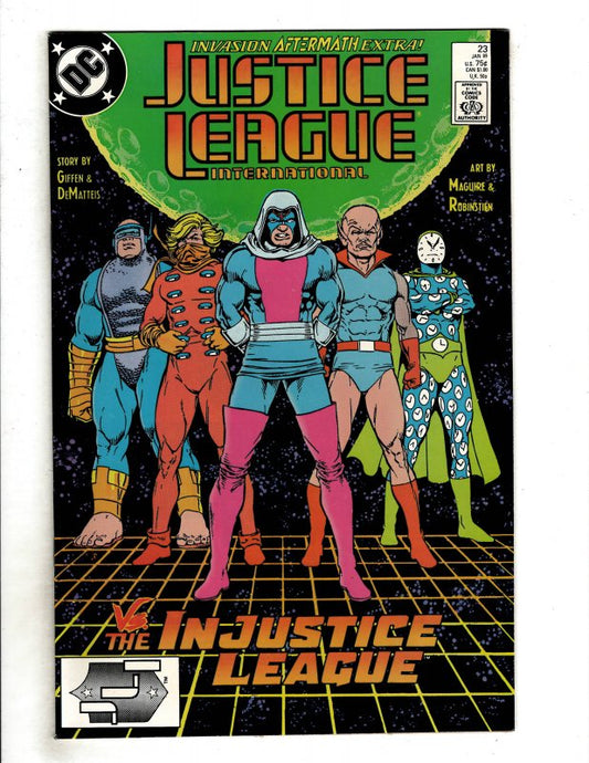 Justice League International #23 (1989) (High Grade)