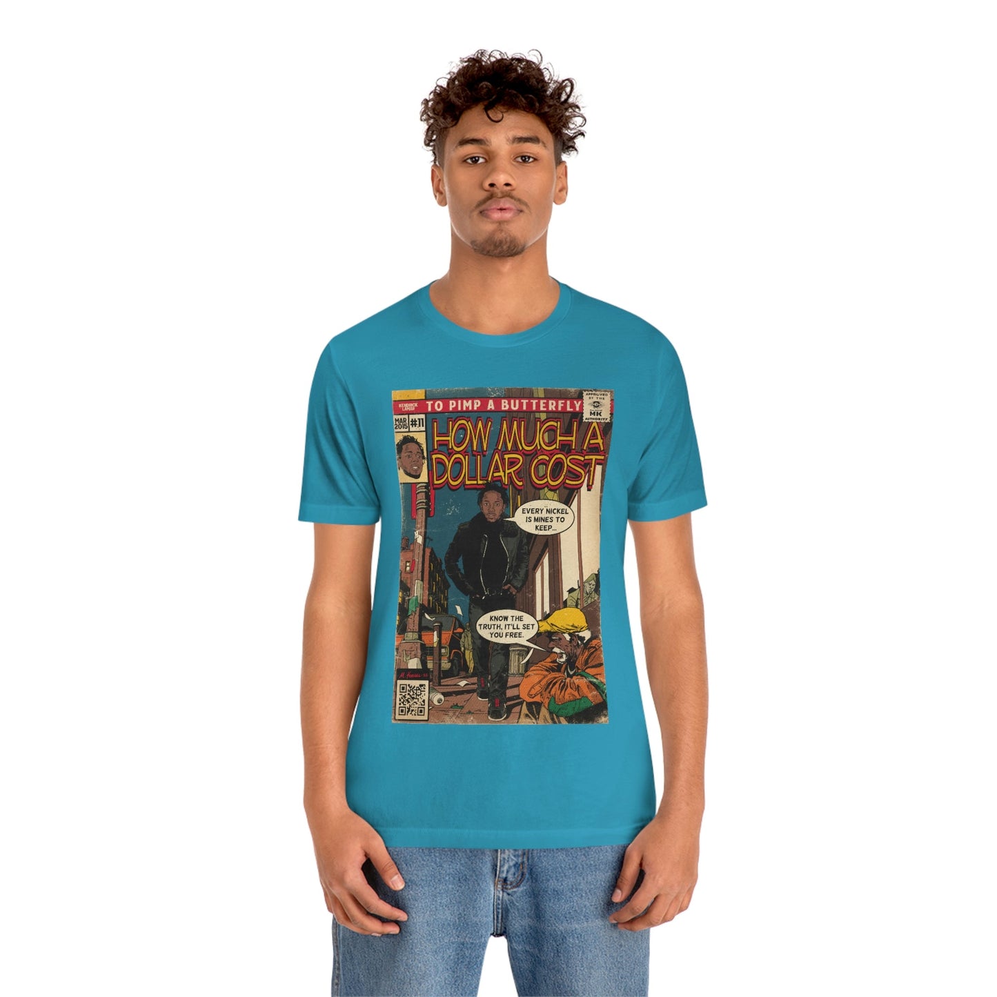 Kendrick Lamar - How Much A Dollar Cost - Unisex Jersey Short Sleeve Tee