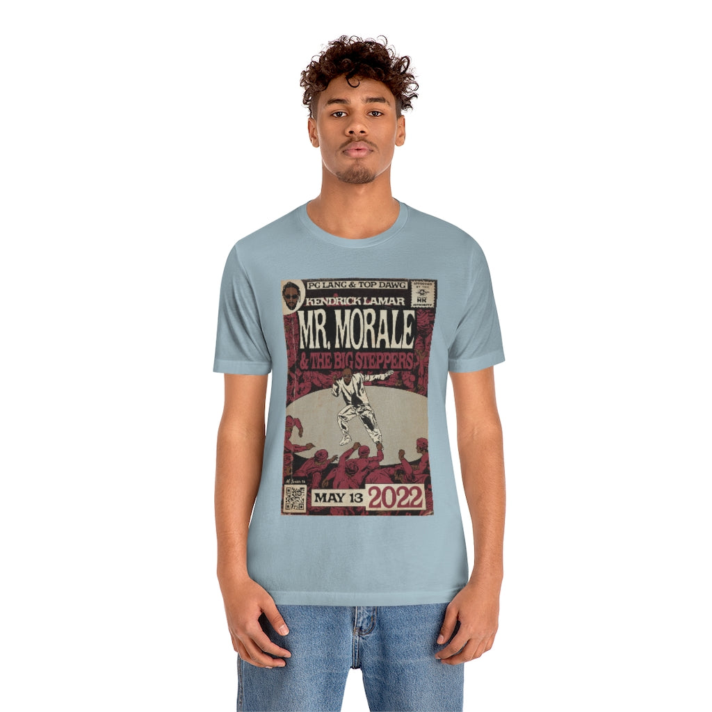 Kendrick Lamar - Mr. Morale & The Big Steppers - Comic Art -Unisex Jersey Short Sleeve Tee