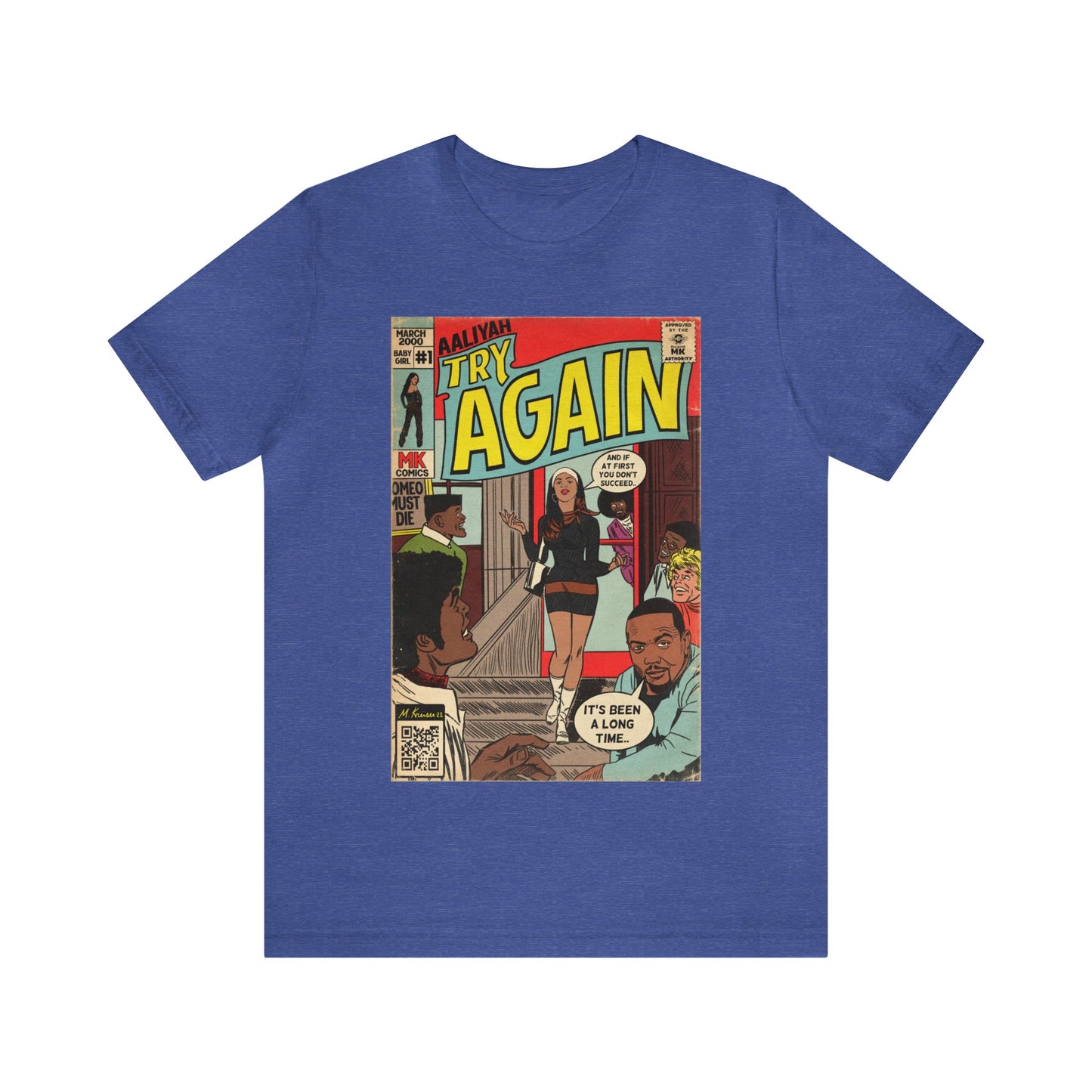 Aaliyah - Try Again - Unisex Jersey Short Sleeve Tee