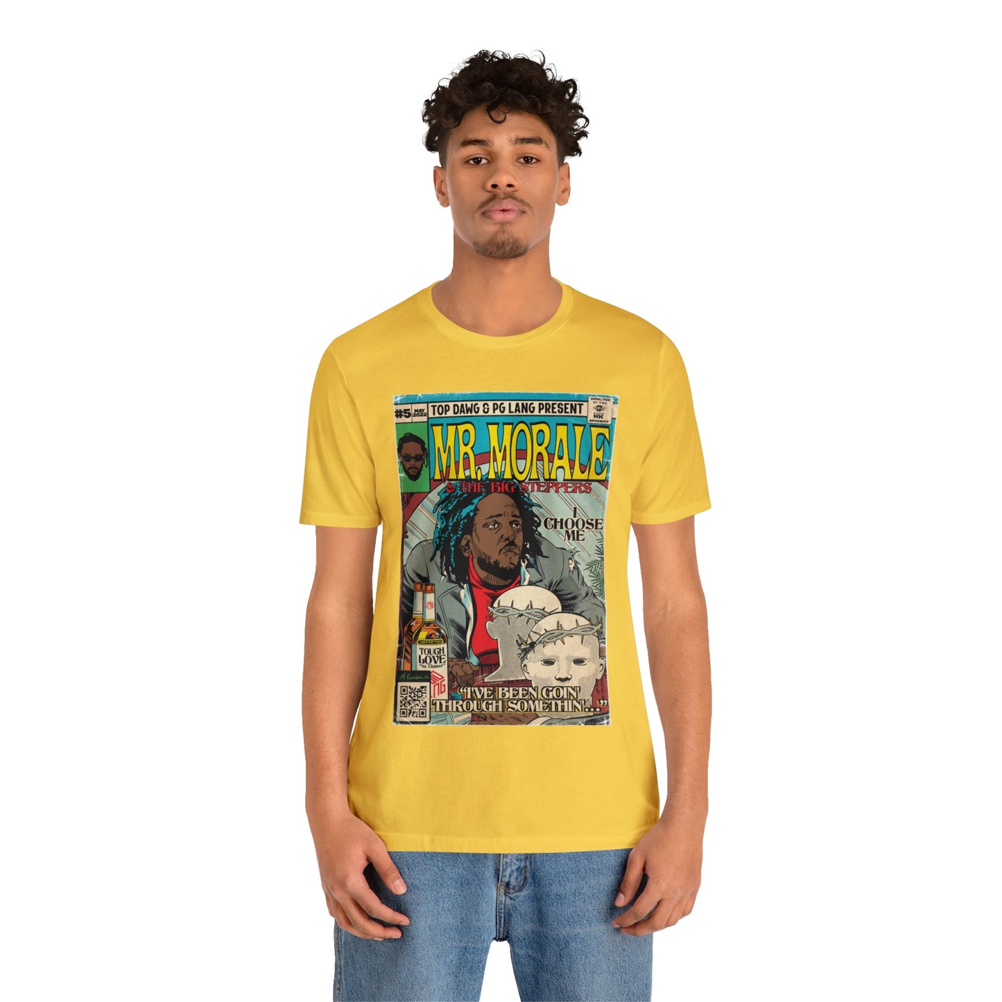 Kendrick Lamar- Mr. Morale & The Big Steppers- Unisex Jersey Short Sleeve Tee