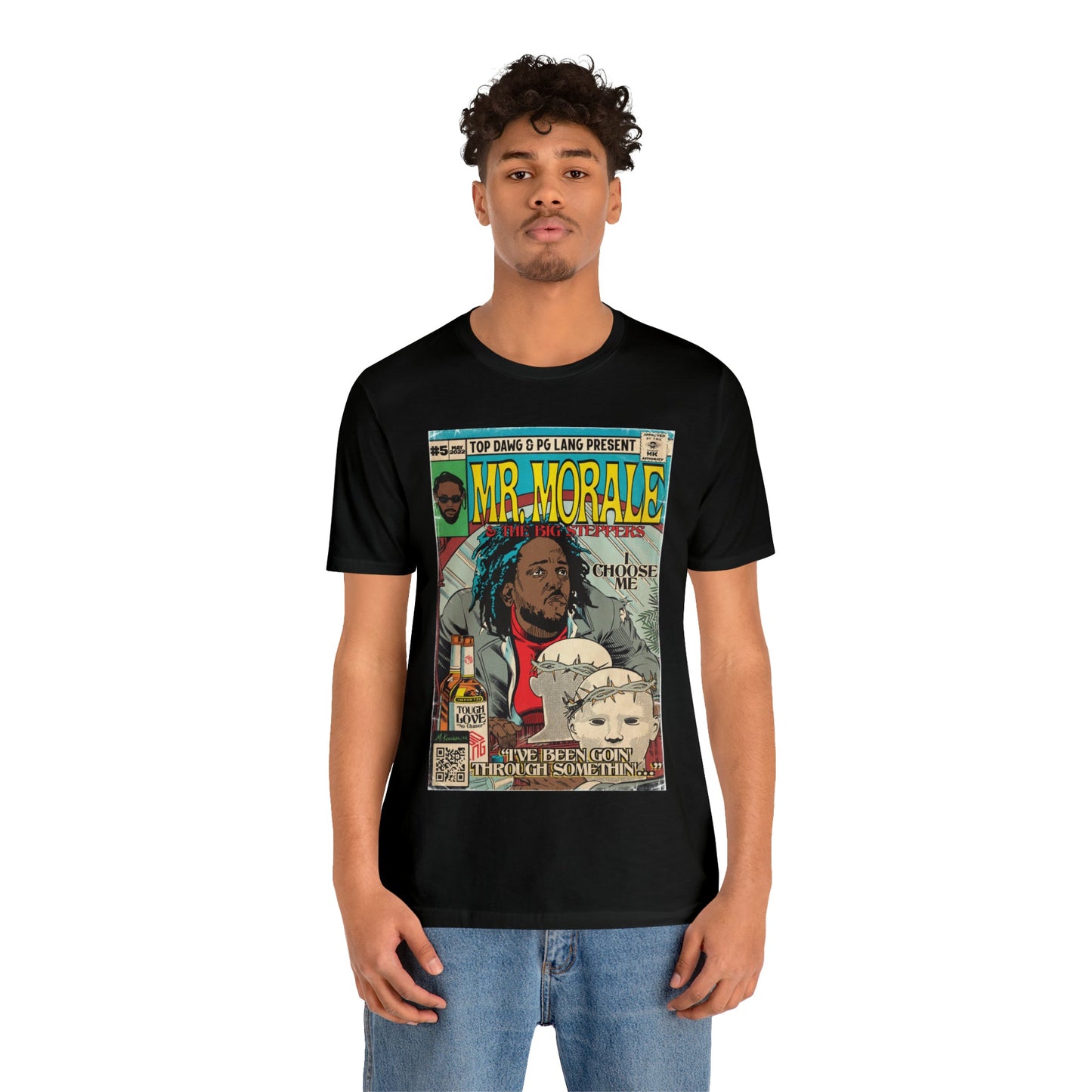 Kendrick Lamar- Mr. Morale & The Big Steppers- Unisex Jersey Short Sleeve Tee