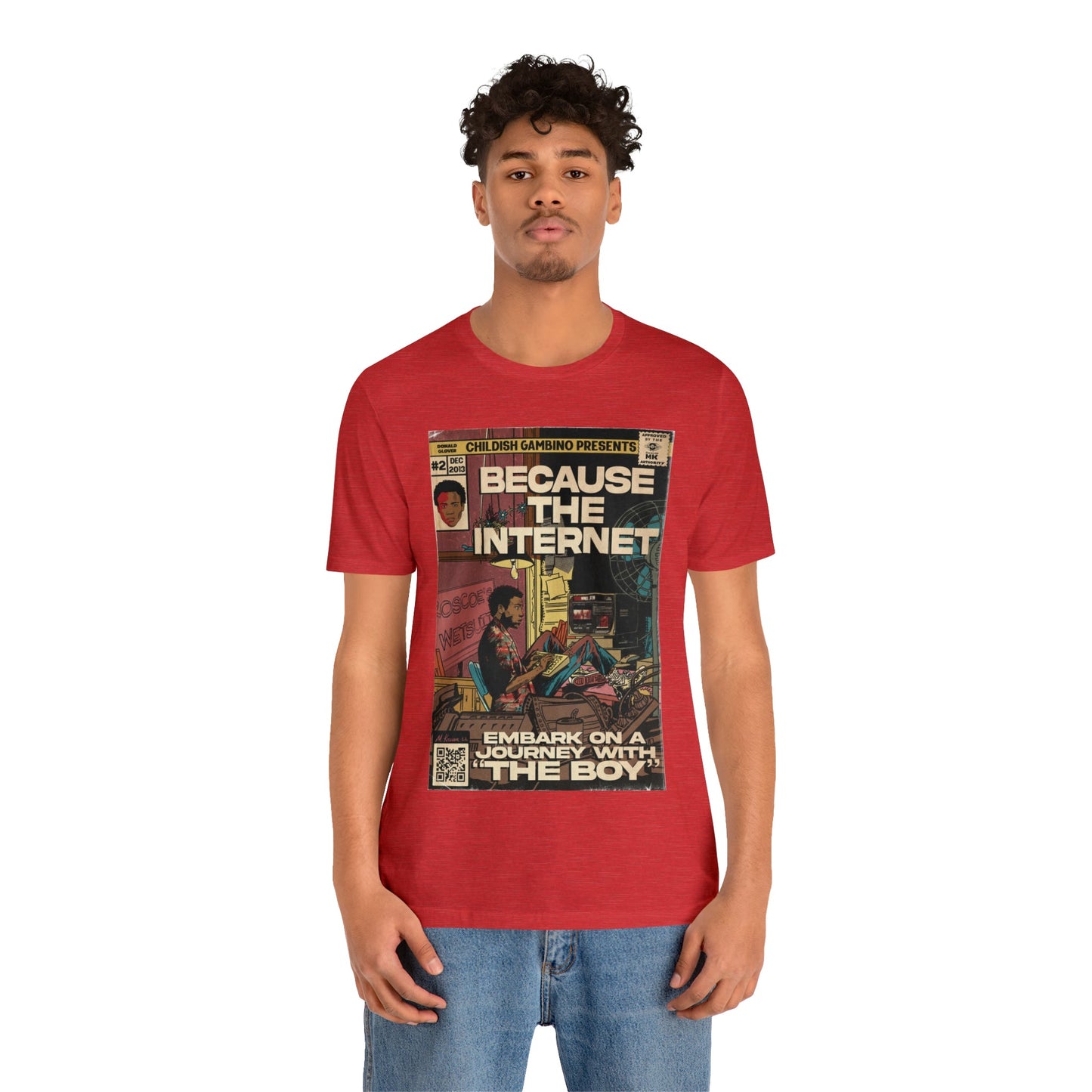 Childish Gambino- Because The Internet - Unisex Jersey Short Sleeve Tee