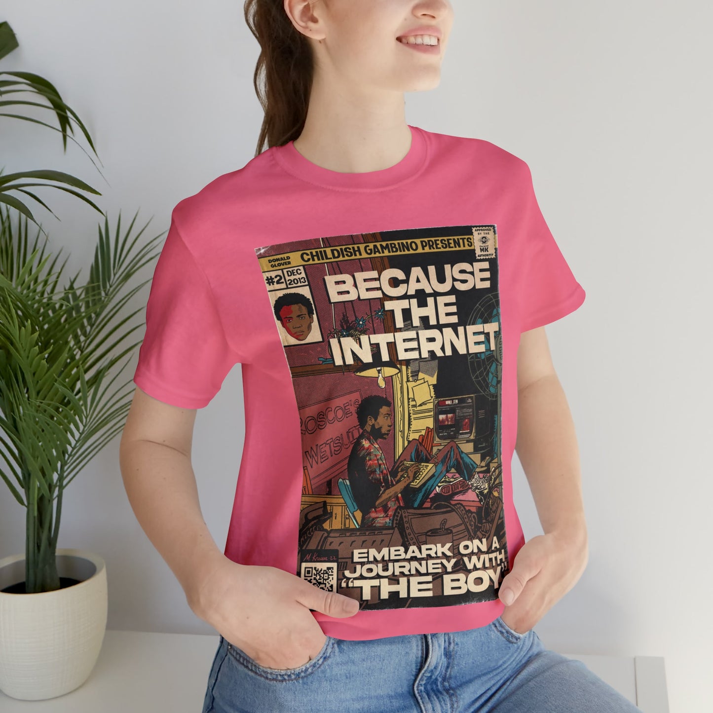 Childish Gambino- Because The Internet - Unisex Jersey Short Sleeve Tee