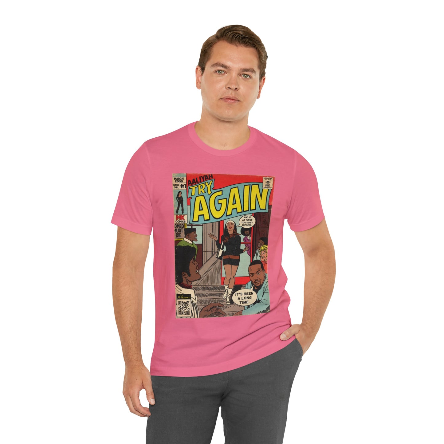 Aaliyah - Try Again - Unisex Jersey Short Sleeve Tee