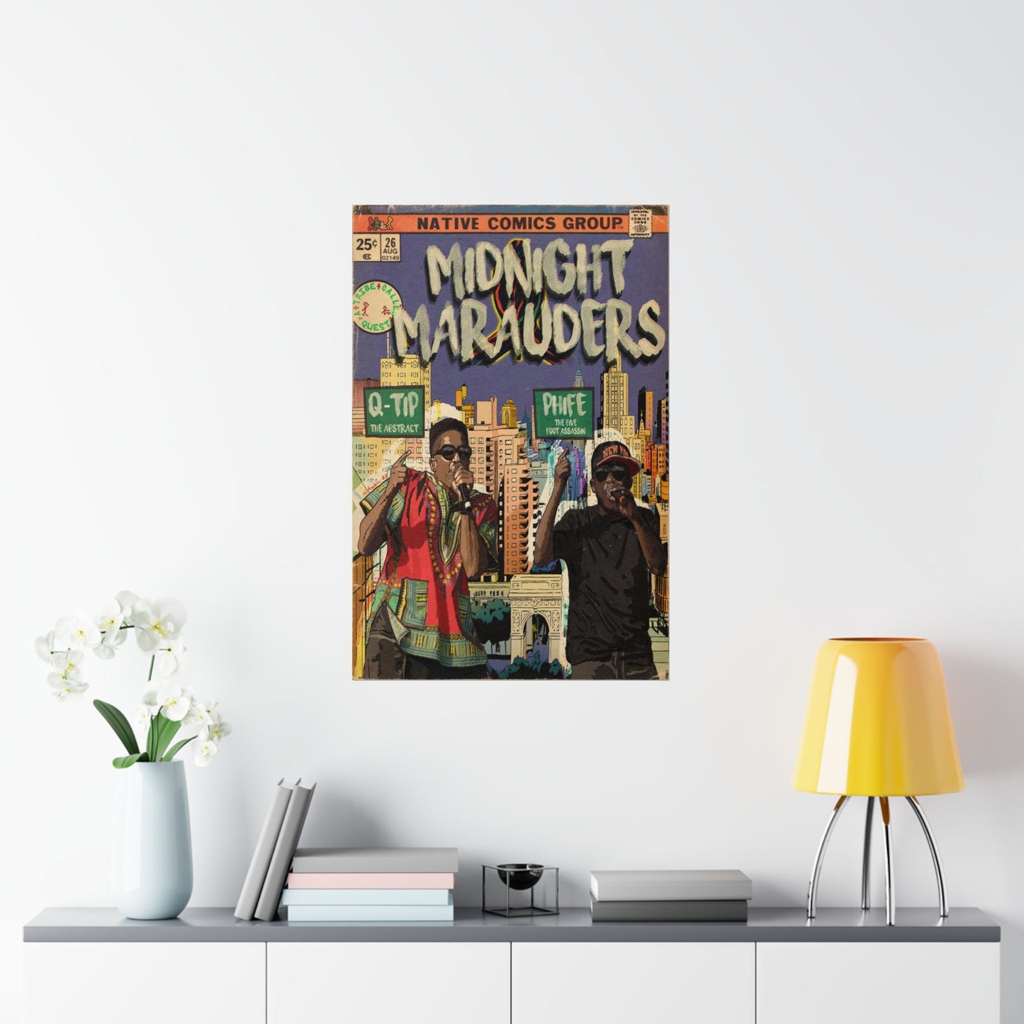 A Tribe Called Quest - Midnight Marauders- Vertical Matte Poster