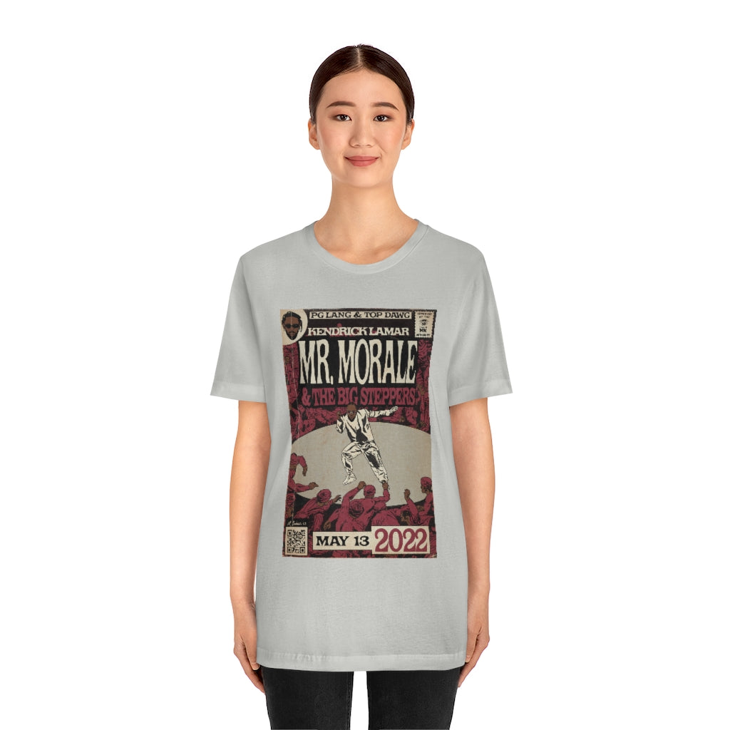 Kendrick Lamar - Mr. Morale & The Big Steppers - Comic Art -Unisex Jersey Short Sleeve Tee