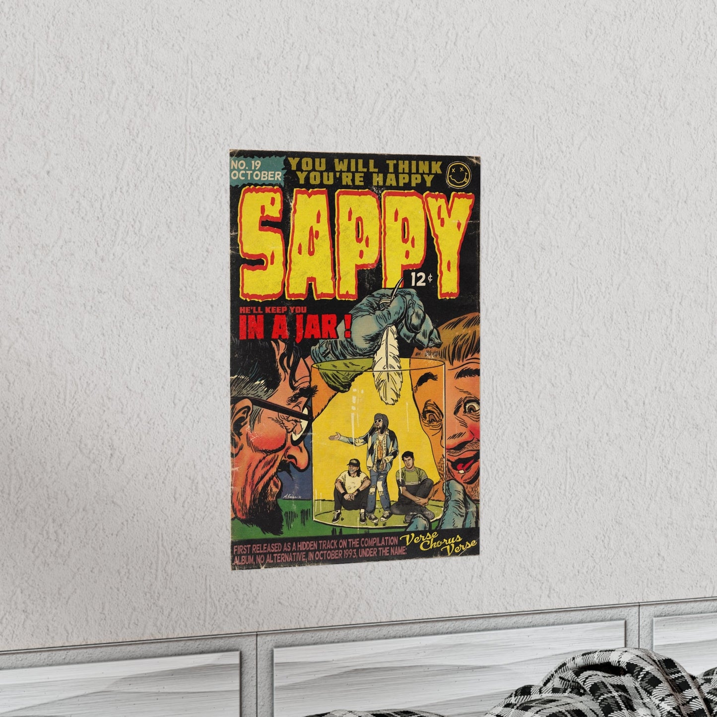 Nirvana - Sappy - Vertical Matte Poster