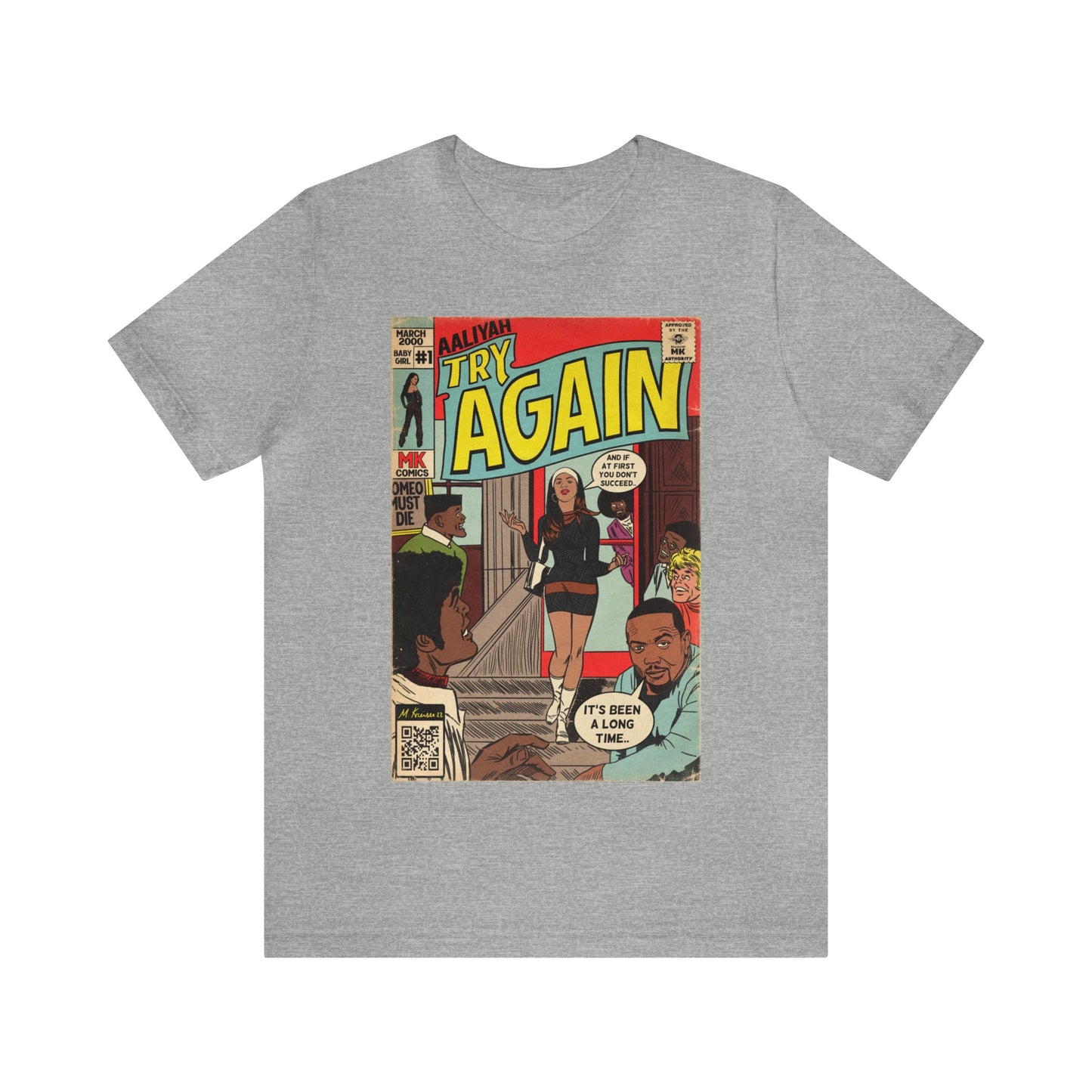 Aaliyah - Try Again - Unisex Jersey Short Sleeve Tee