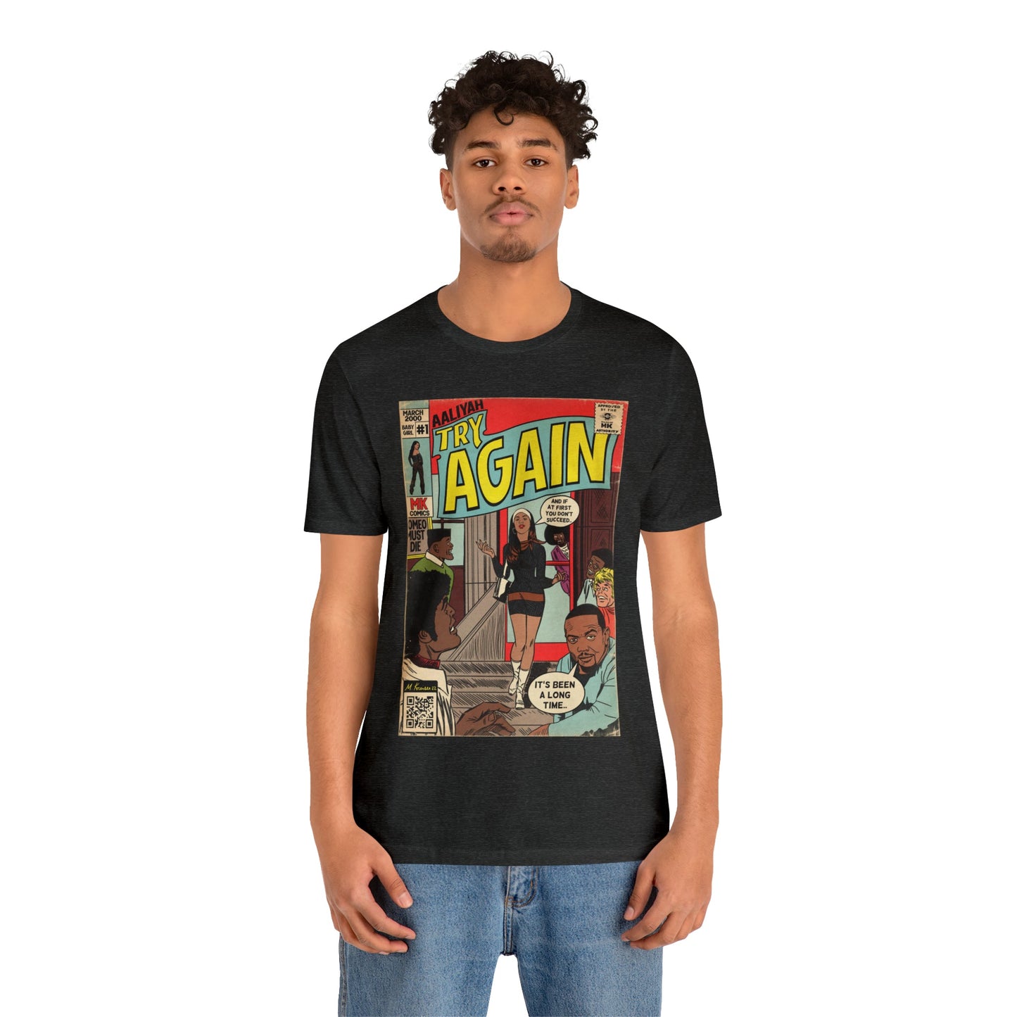 Aaliyah - Try Again - Unisex Jersey Short Sleeve Tee