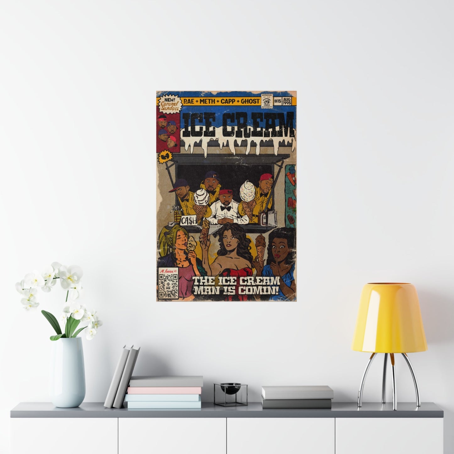 Raekwon- Ice Cream - Wu-Tang - Premium Matte Vertical Poster