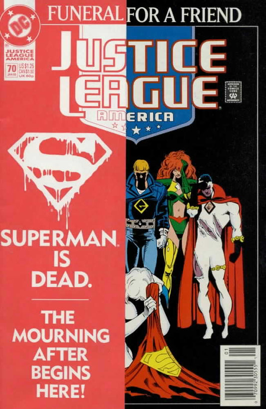 Justice League America #70 High Grade