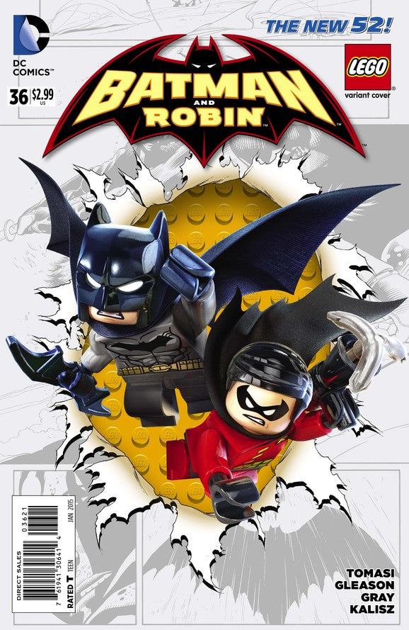 Batman And Robin #36 Lego Variant Edition (Robin Rises)