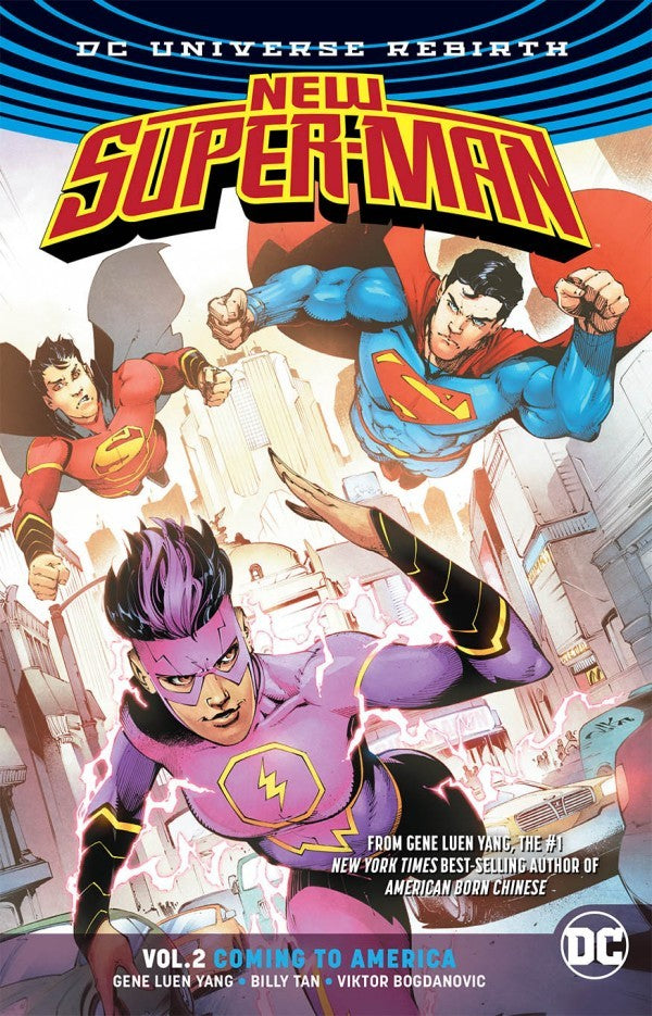 New Super Man Tp Vol 02 Coming To America (Rebirth)