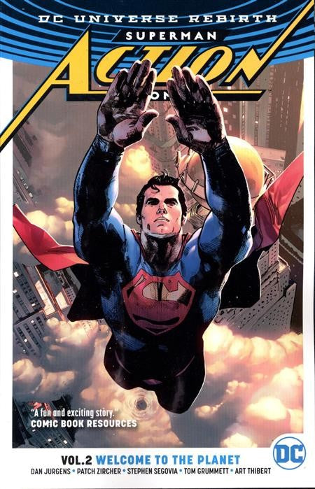 Superman Action Comics Tp Vol 02 Welcome To The Planet (Rebi