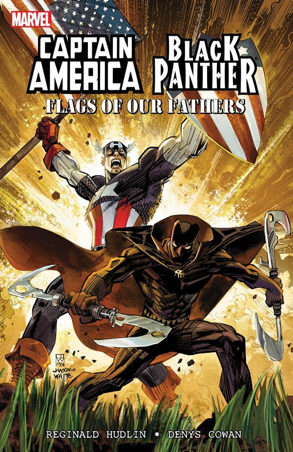 Captain America Black Panther Flags Our Fathers New Ptg