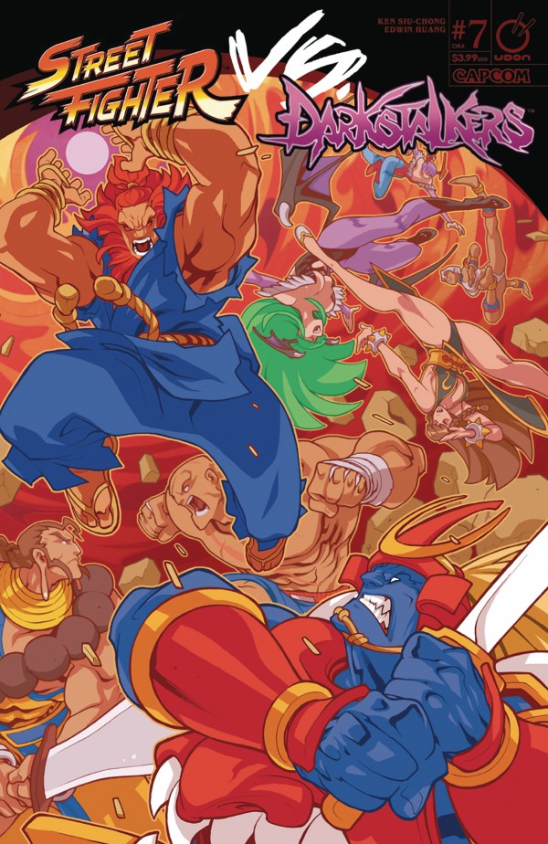 Street Fighter Vs Darkstalkers #7 (Of 8) Cvr A Huang