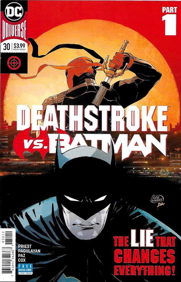 Deathstroke #30 2nd Printing