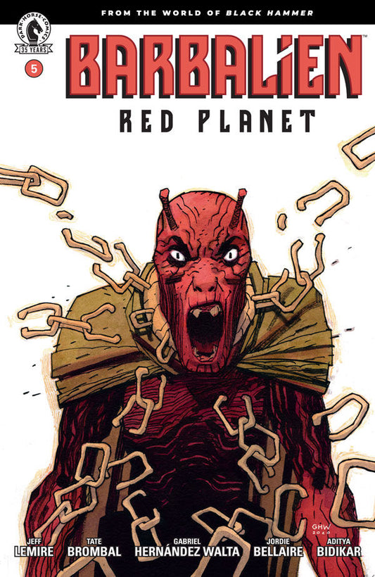 Barbalien Red Planet #5 (Of 5) Cvr A Walta