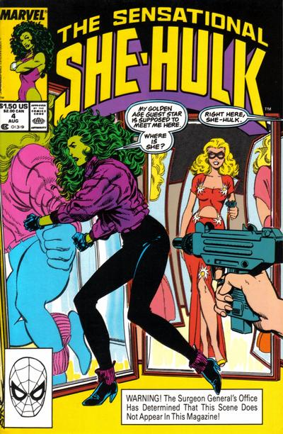 Sensational She-Hulk #4 (1989) (High Grade)