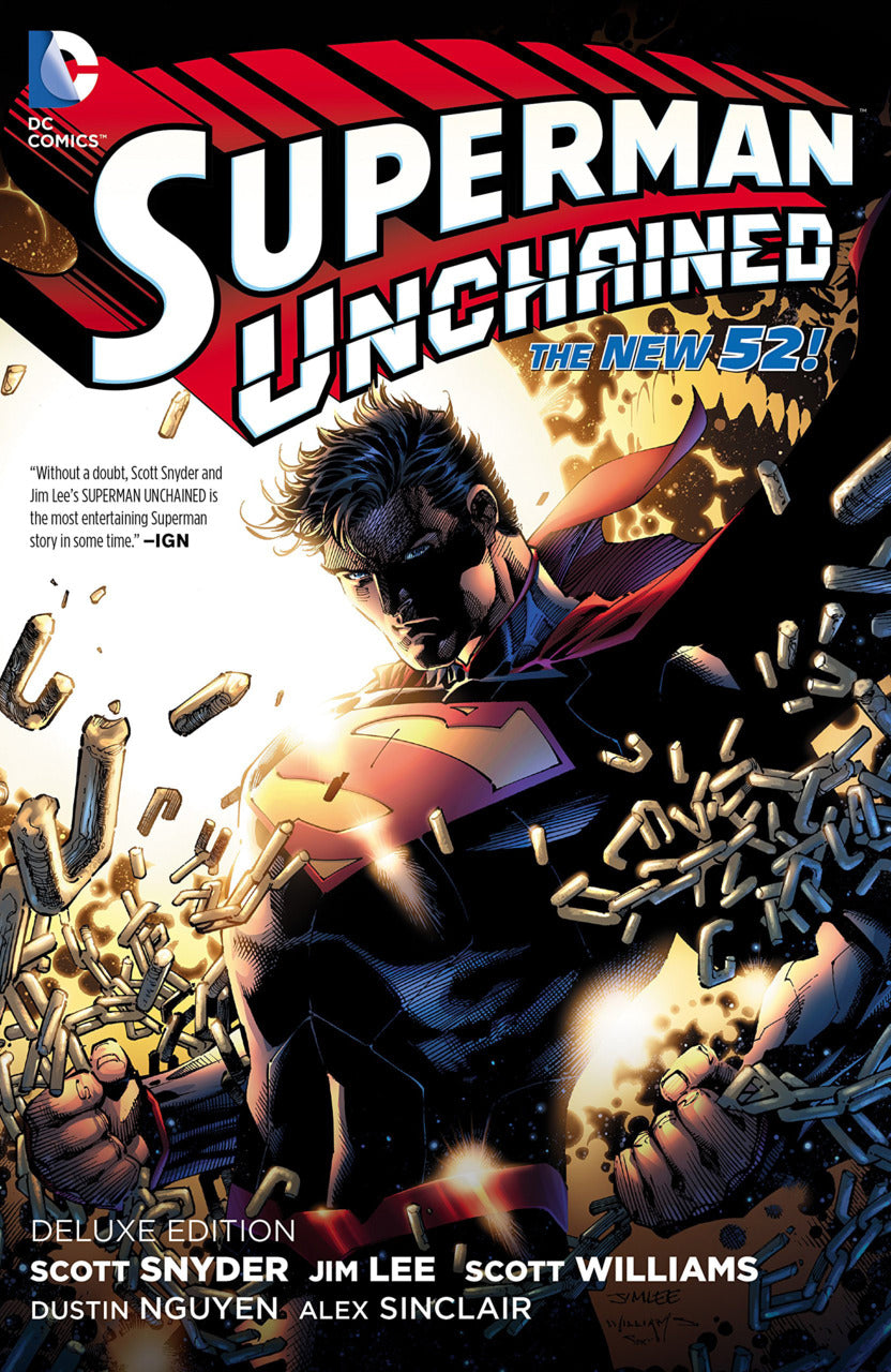 Superman Unchained Deluxe Ed Hc