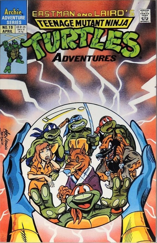 TMNT Adventures #19 (1991) (High Grade)