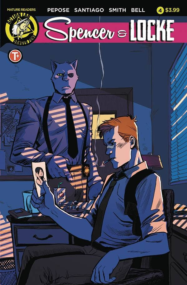 Spencer And Locke #4 (Of 4) Cvr C Santiago Jr (Mr)