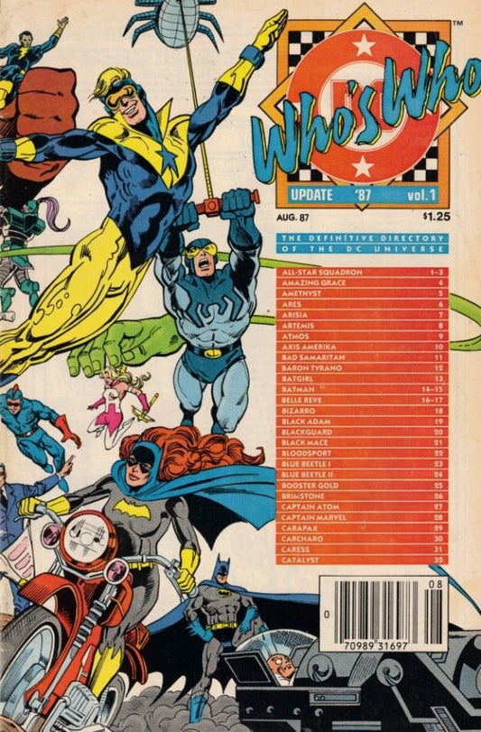 Who's Who: The Definitive Directory of the DC Universe Update '87 #1