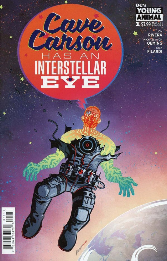 Cave Carson Has An Interstellar Eye #1 (Mr)